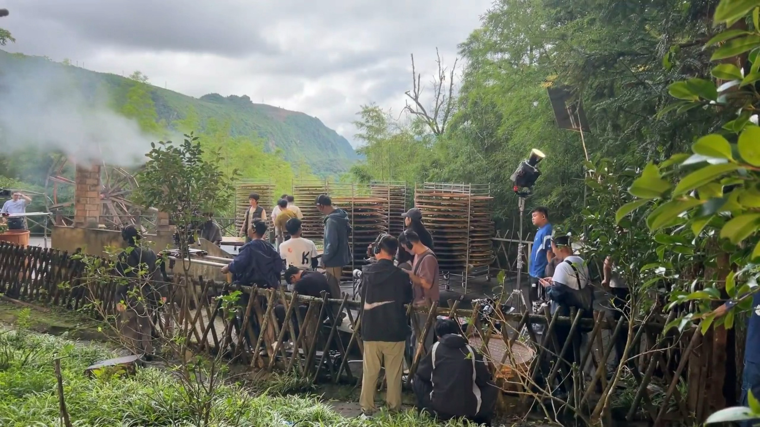我们小城的取景地，好漂亮的茶园啊！云南哈尼水碾茶，非遗文化🥺周柯宇小城春色 /