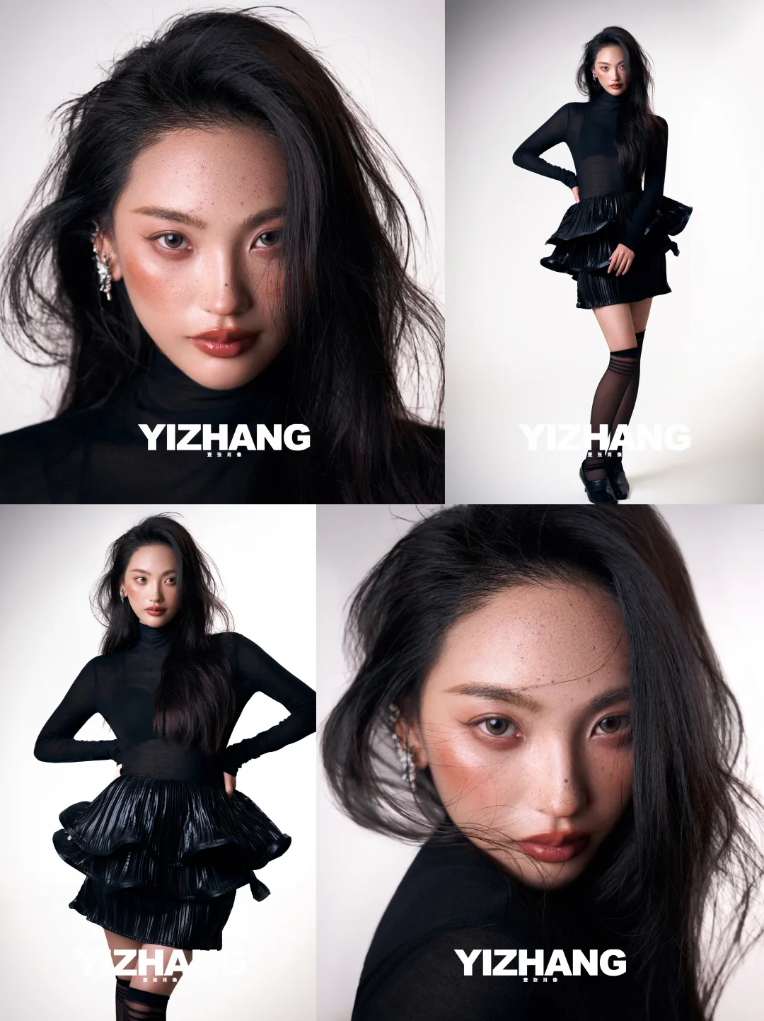 又酷又有张力｜黑色系杂志感肖像🖤
