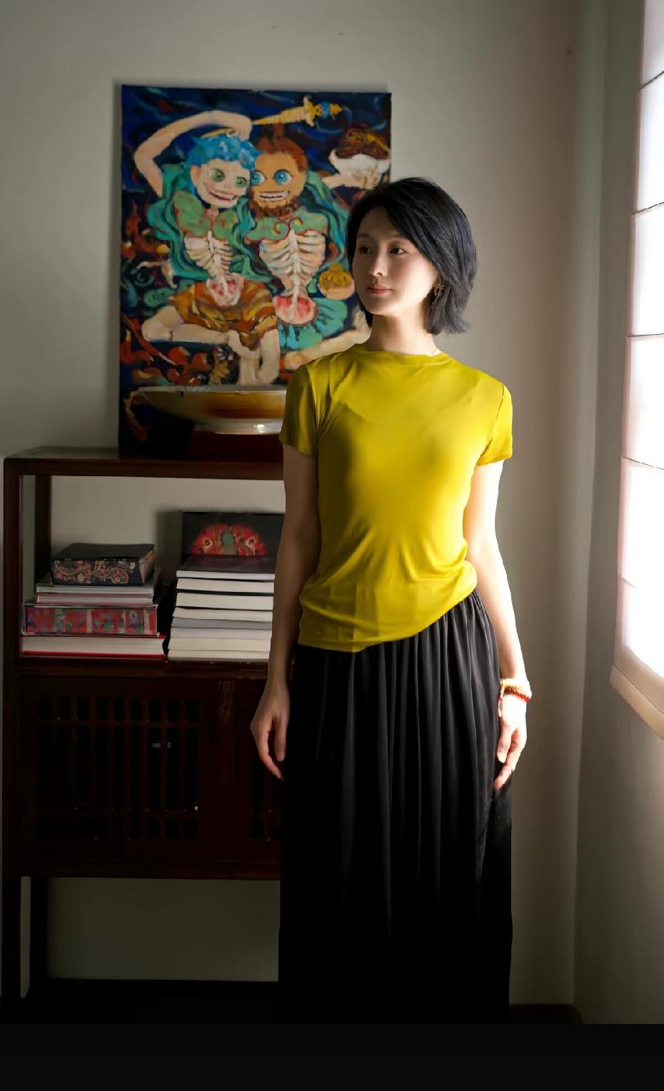 广东美女，知性之美。