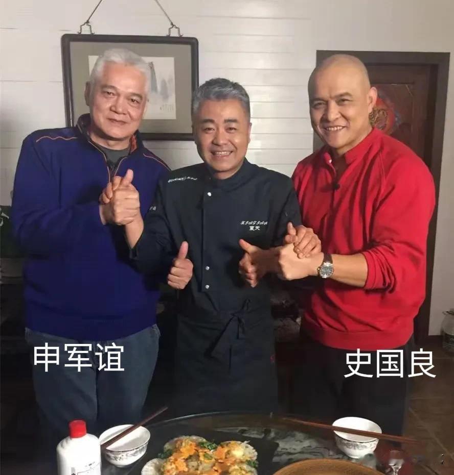 画家，史国良说，这些年一直有朋友都说我长的像演员申军谊，其实我年轻的时候更像，当