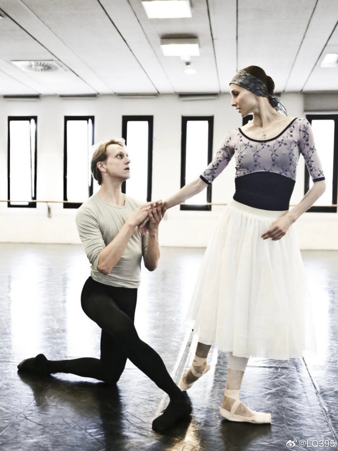 晚安，Svetlana Zakharova和David Hallberg在斯卡拉