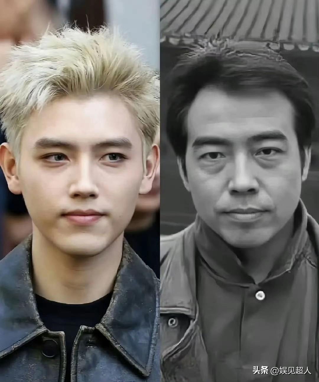 谁说孩子长得像妈才亲？这对父子直接打破规律，简直是一个人复制粘贴出来的！
 
尤
