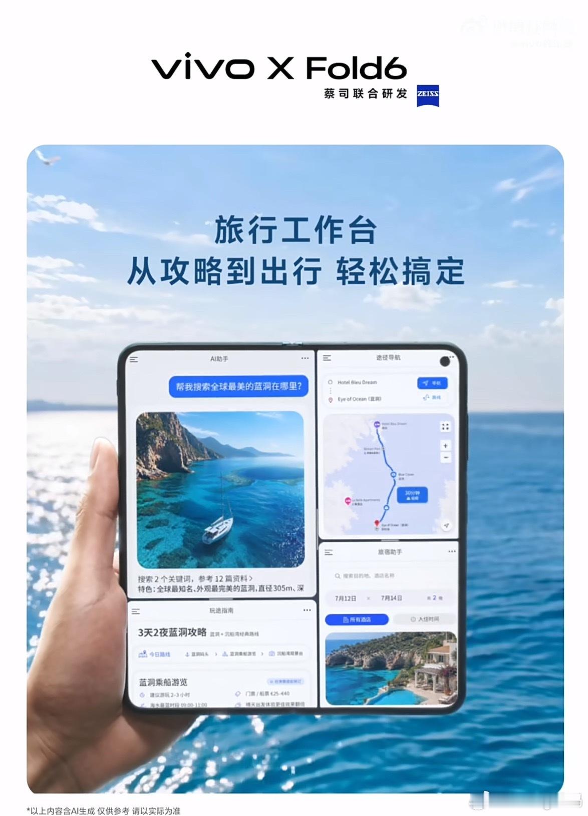 这个AI工位设定脑洞好戳！原来折叠屏大屏还能这么用不同AI各司其职占专属工位，窗