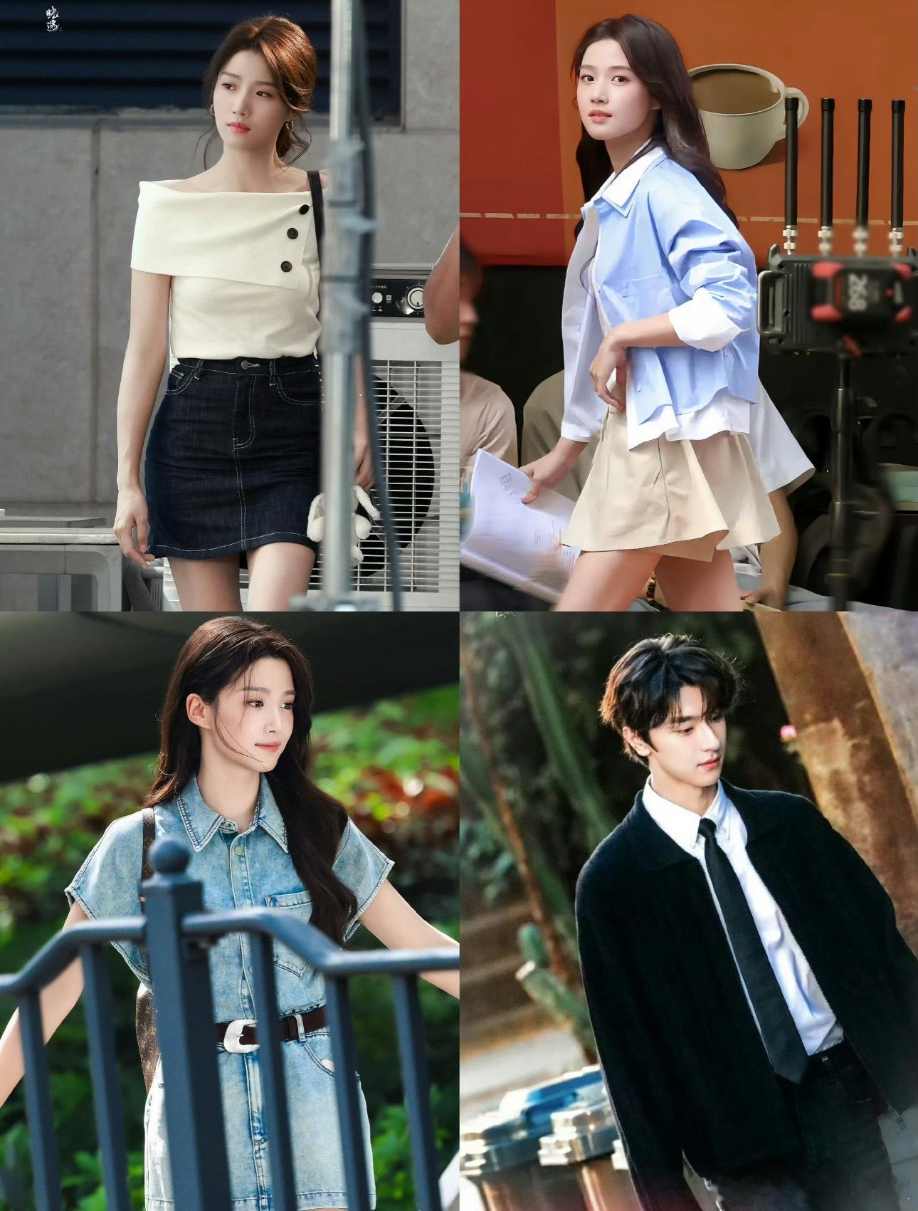 这算近期最好的现偶妆造了吧 [泪奔]之前好多部现偶的服装造型都一言难尽[傻眼]土