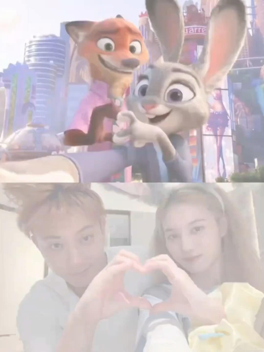 黄子韬徐艺洋COS尼克朱迪 徐艺洋朱迪“徐”×黄子韬尼克“黄”黄子韬为了博老婆一