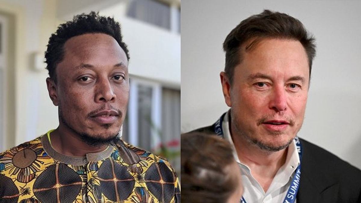 今日花边新闻一个生活".在肯尼亚的40岁男子声称自己是埃隆·马斯克（Elon M