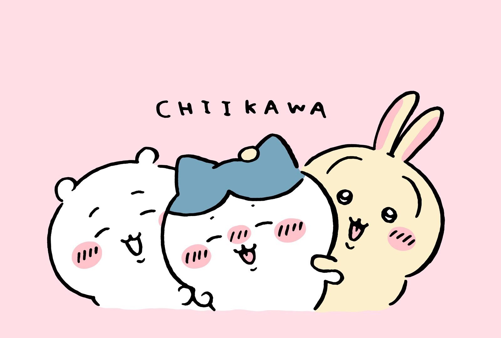 Chiikawa官方新发布的三小只！🌼吉伊&小八&乌萨奇 