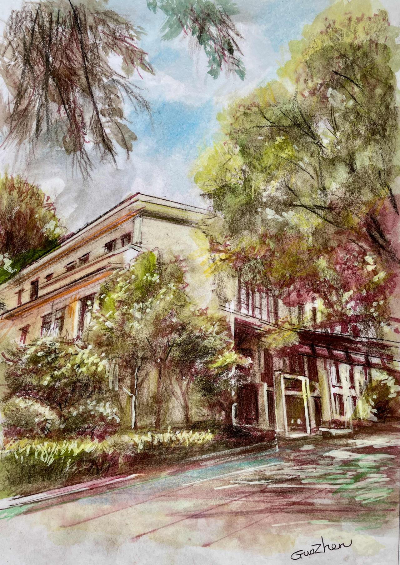 上海经典老建筑《西郊宾馆》宾馆核心区域原为上海滩“水泥大王”姚锡舟之子姚乃炽的私