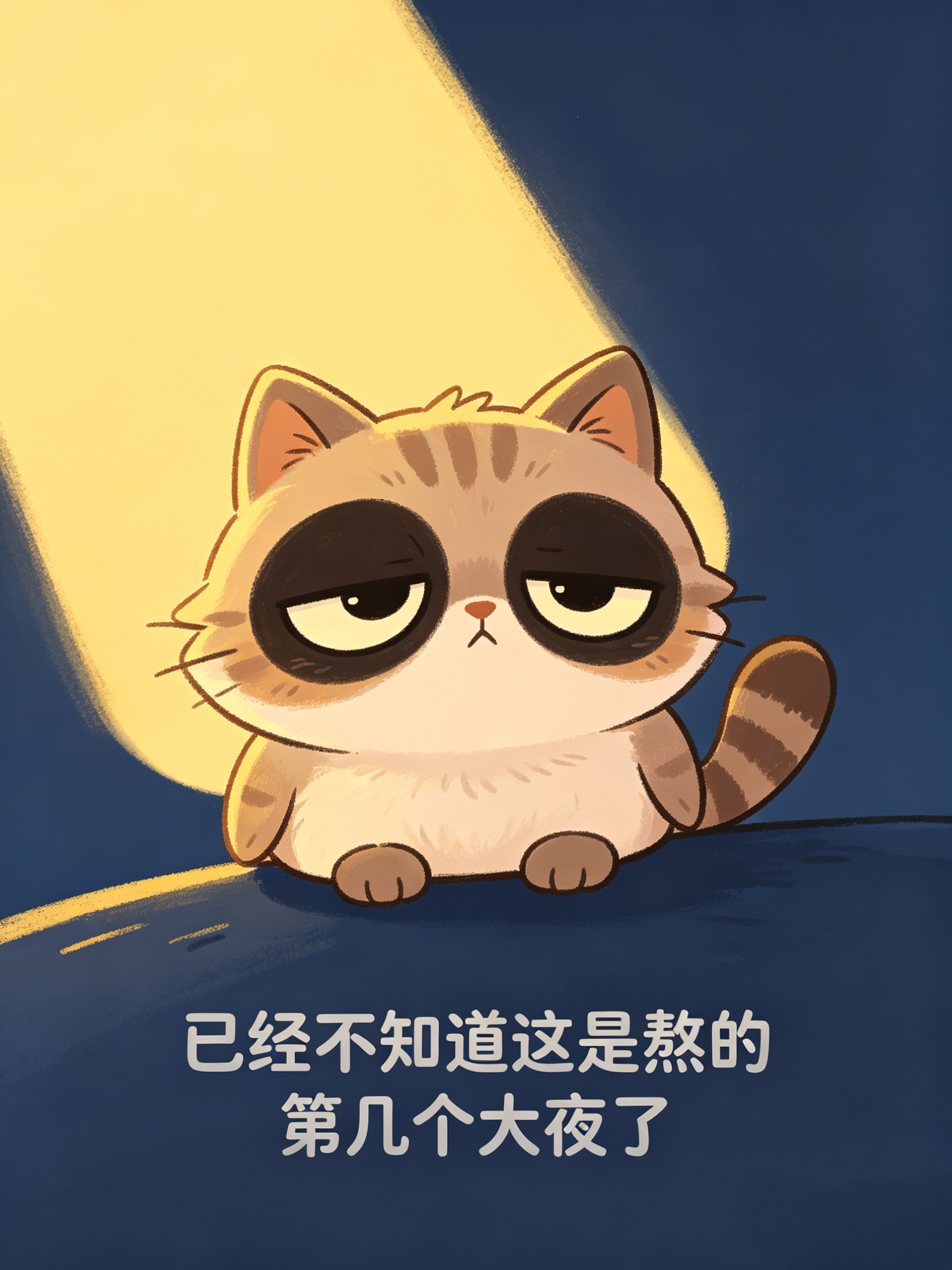 最近追球赛连熬好几个大夜的小伙伴，真别不当回事。黑眼圈重得遮不住、嘴里溃疡反复长