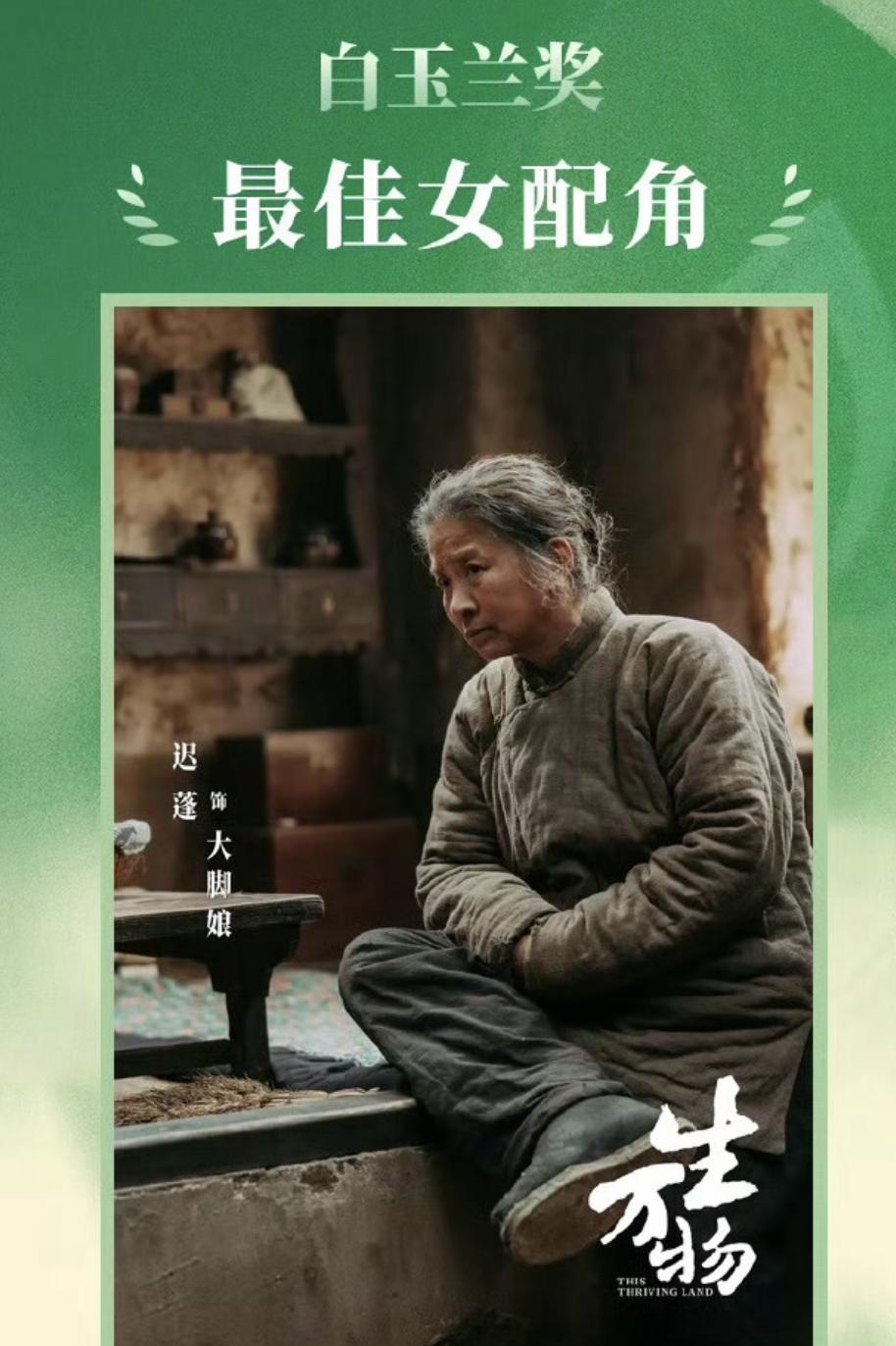 这一届白玉兰奖，最让人高兴的就是男配角和女配角的大奖人选了。

一个是董勇，一个