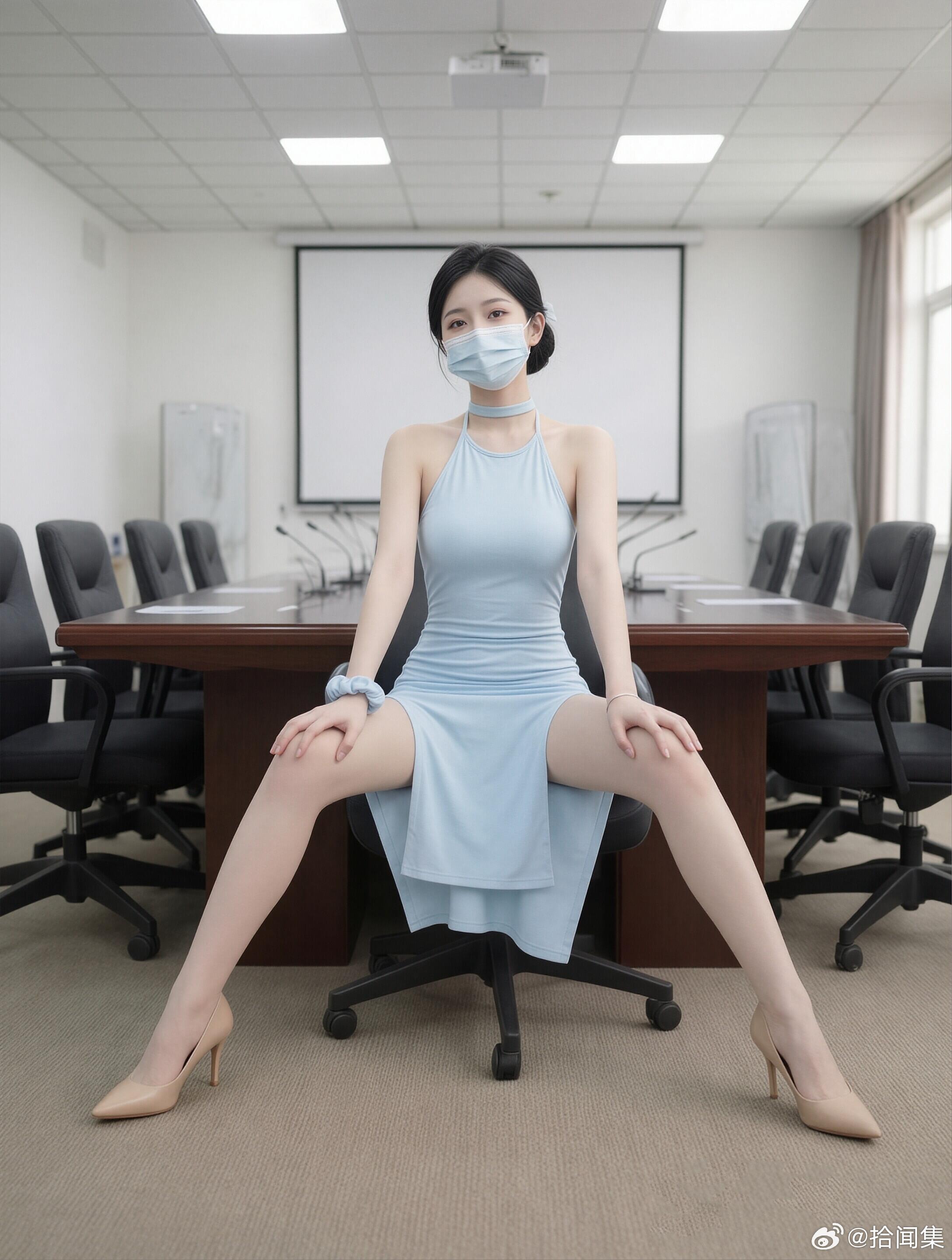 进来开会，快下班了随便拍一下喽 随拍
