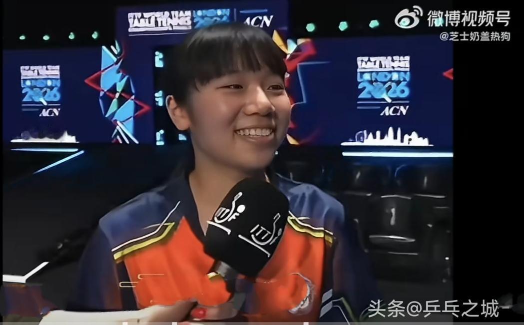 台北17岁的小姑娘彭郁涵，打完球被问到想跟谁打，她直接点了张本美和的名字。

这
