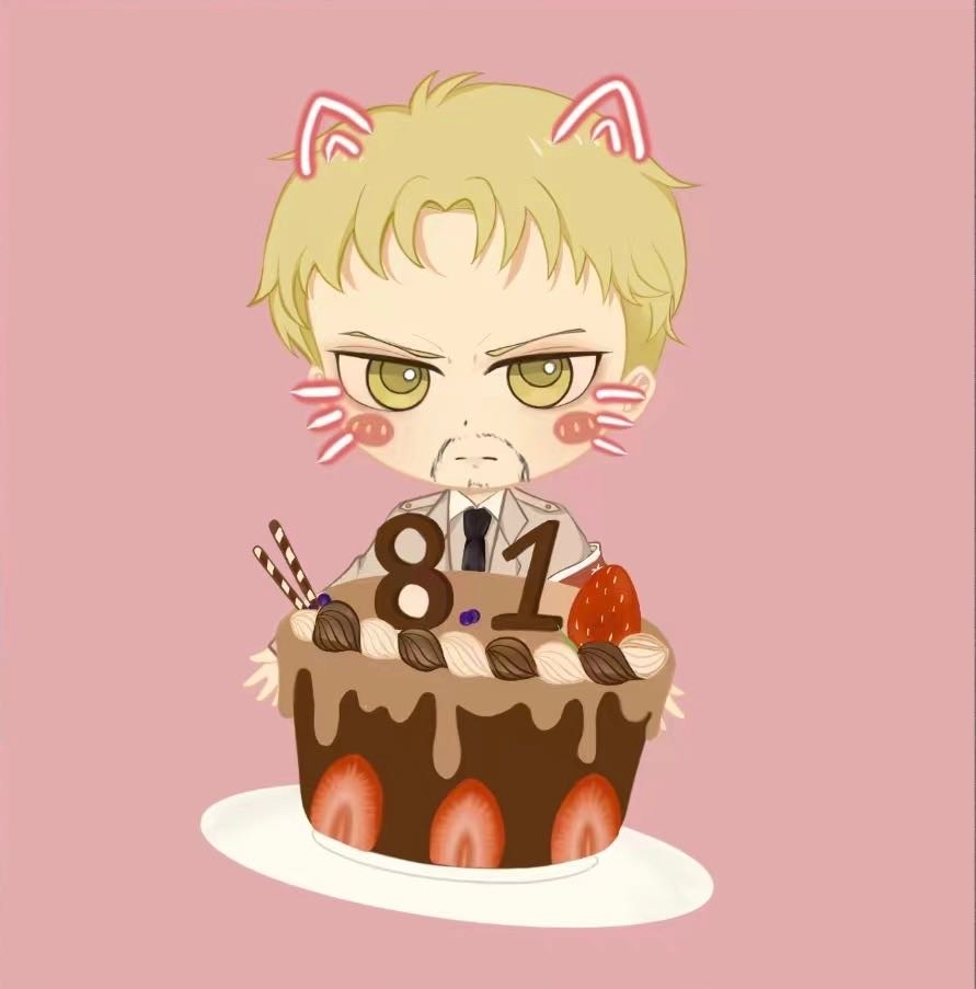 2738投稿[春游家族]亲友给画的生贺图，祝小莱莱生日快乐🎂 ​​​