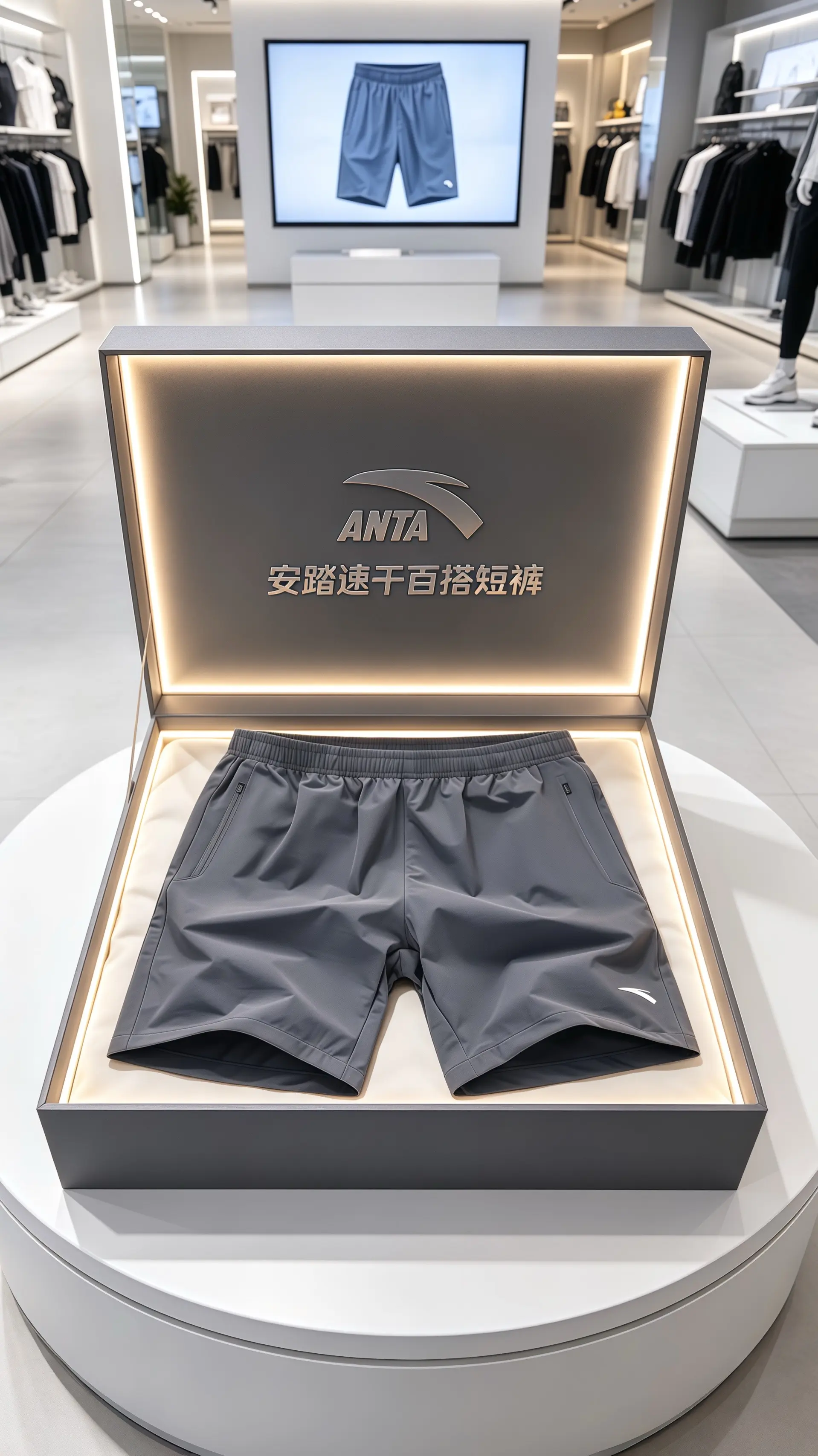 安踏男士速干短裤，夏天穿太爽了！😎。✨ 品牌正品有保障，品质完全在线...