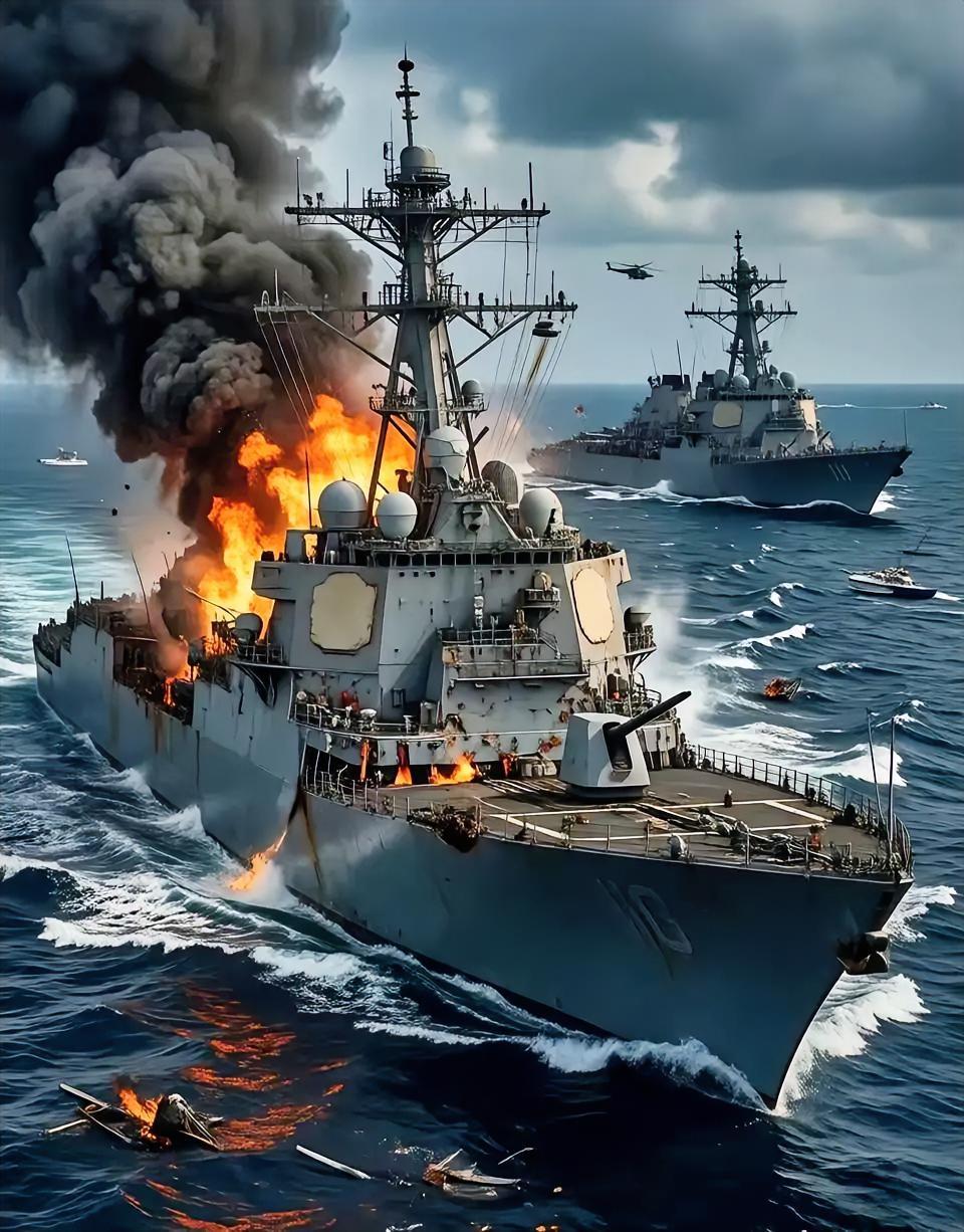 刚看到的消息，阿曼湾那边出大事了。
美军中央司令部3月1日发布，他们在军事行动里