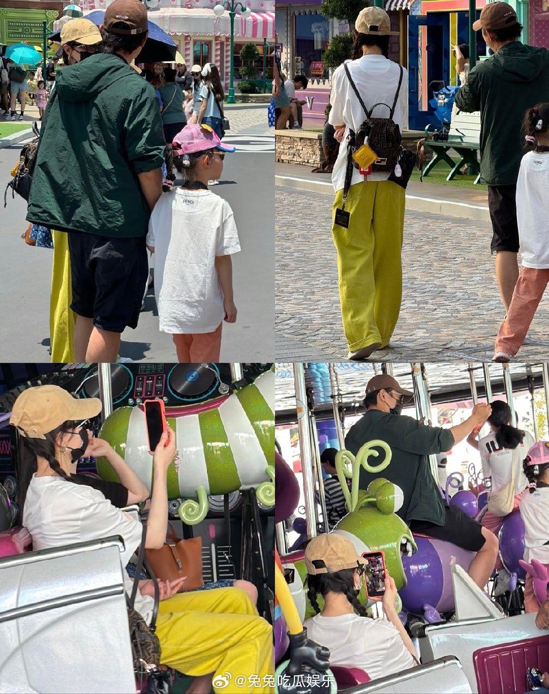 新加坡偶遇唐嫣罗晋一家三口  网友新加坡环球影城偶遇唐嫣罗晋一家三口，好低调啊 