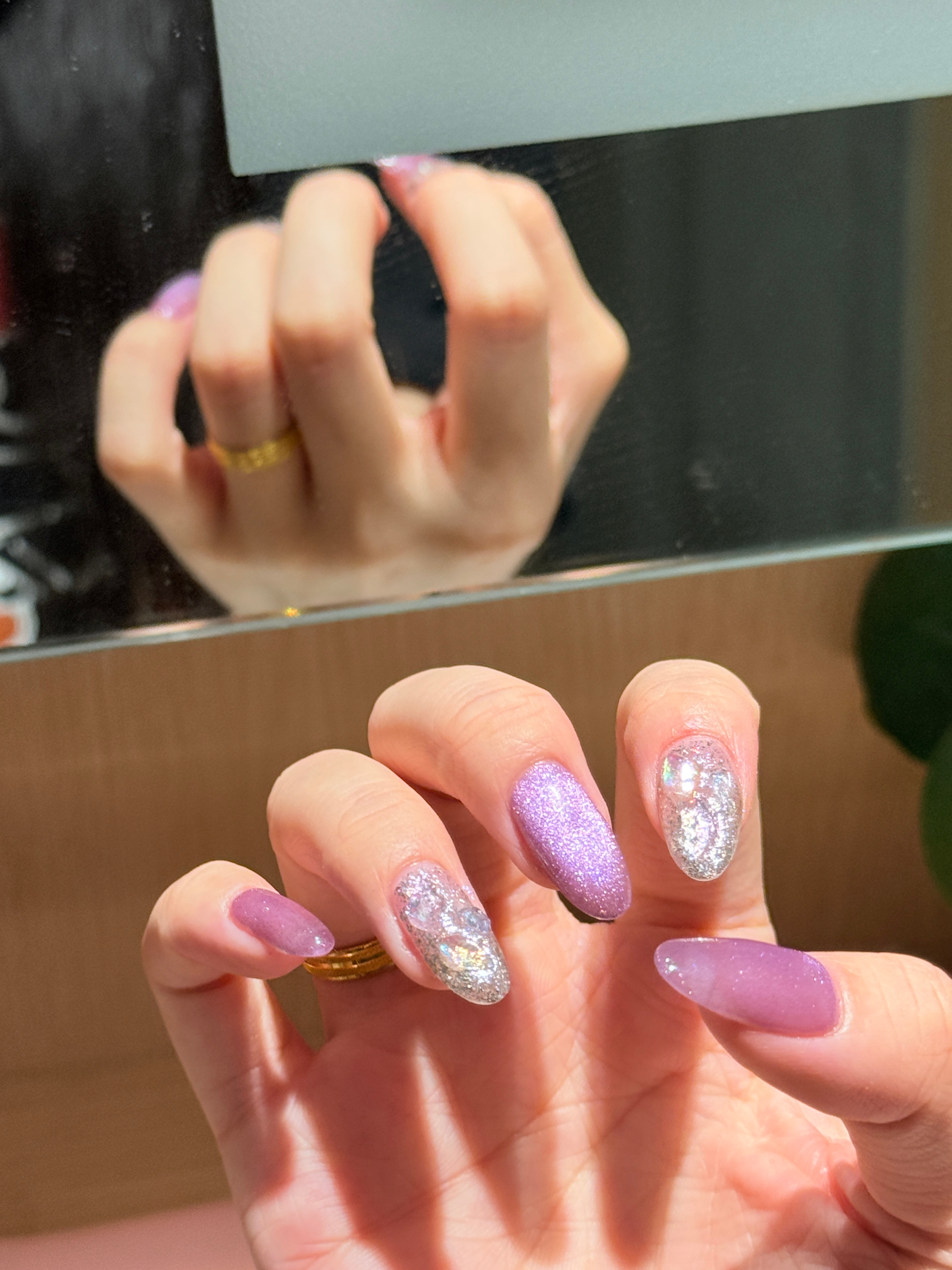 新美甲 紫色的💜 ​​​