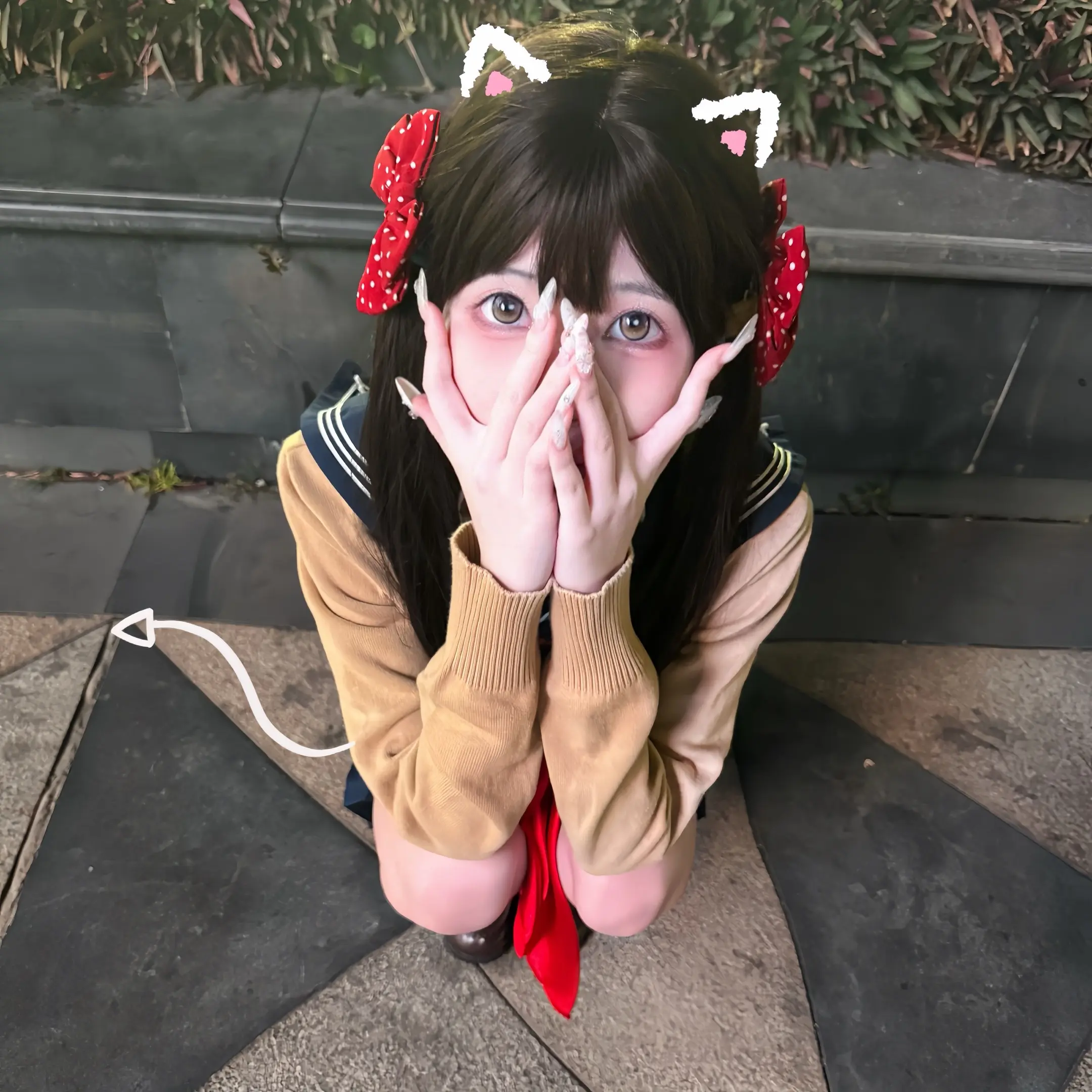 明明是我更可爱吧 不许和她说话了-᷅ ⤙ -᷄