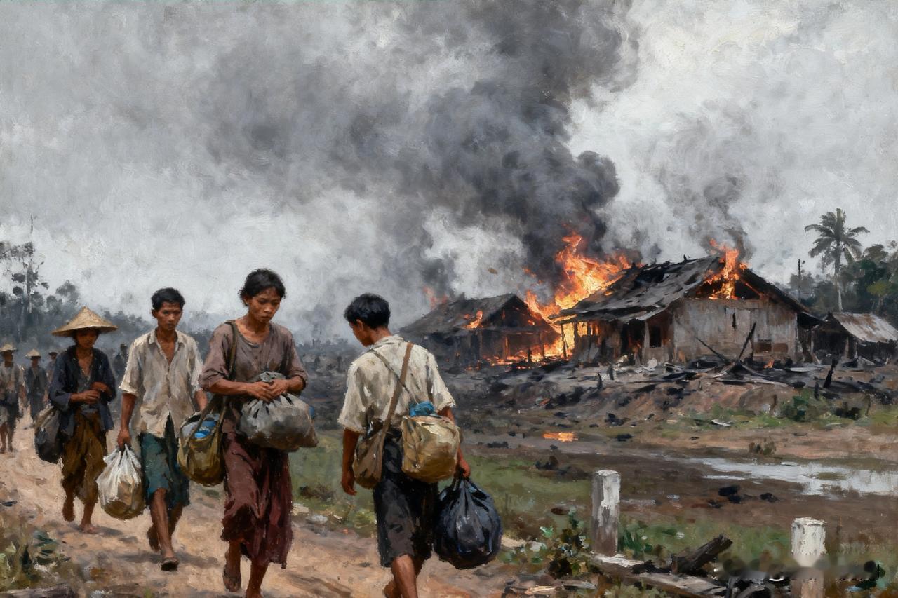 这两天泰柬两国不是又打起来了，泰国方面放话说要把柬埔寨收拾得服服帖帖，柬埔寨这边