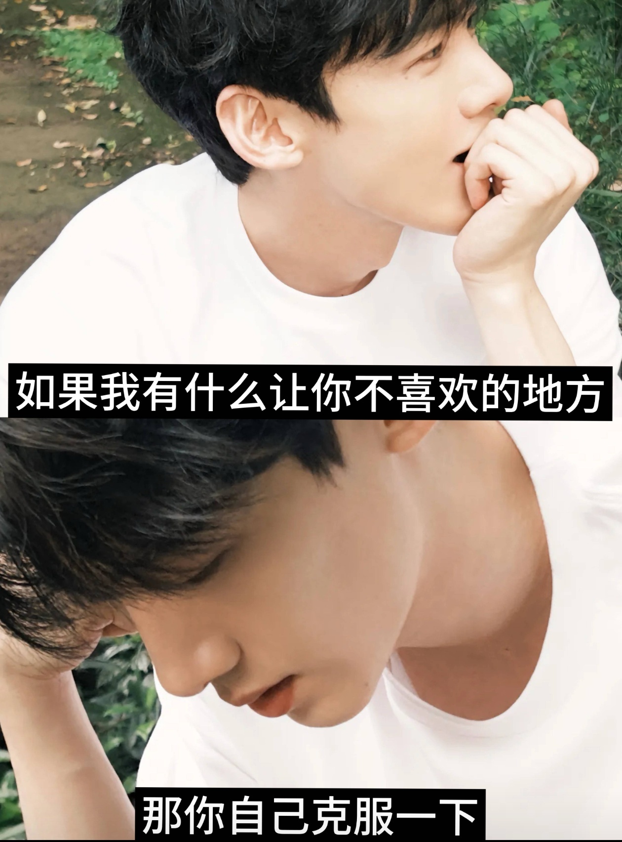 白敬亭回应垫鼻子小白说的太对了！[心][心]本来好好的生日直播氛围，因为这种不分