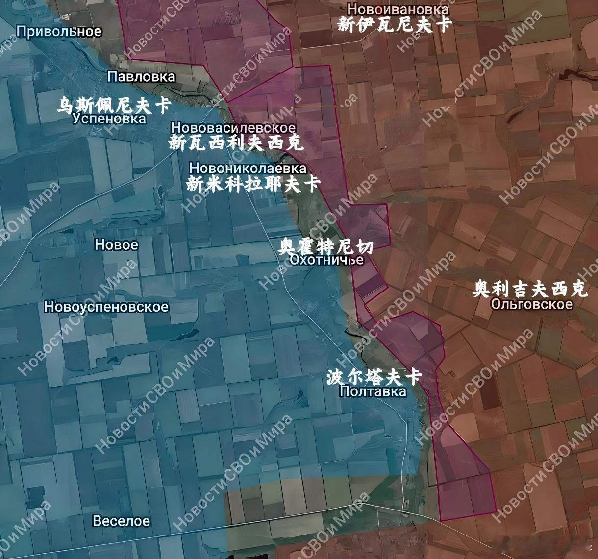 一线平推来源：KНовости СВО и Мира 🇷🇺©俄乌局势新进展乌