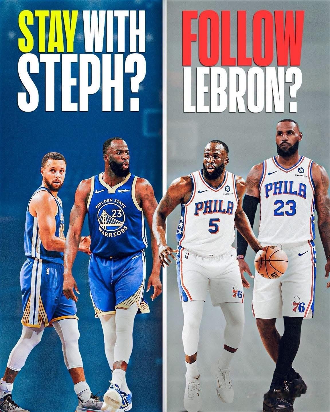 NBA 追梦格林面临着一个重大抉择——在放弃了价值2770万美元的球员选项后，他