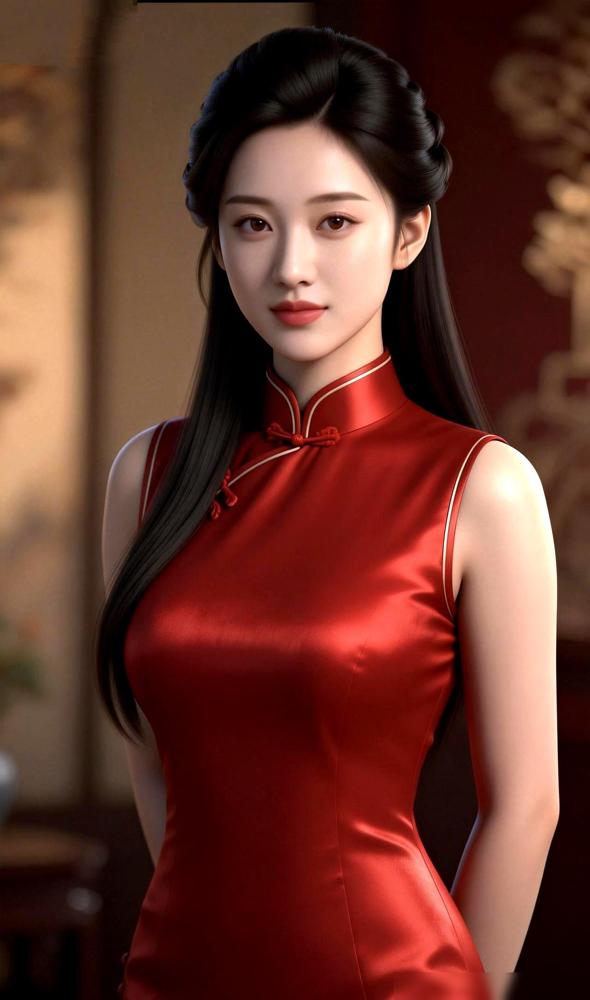 那股把裙摆吹起来的过堂风，竟然比旗袍料子本身贵出三倍。

只要视频里那块碎花布开