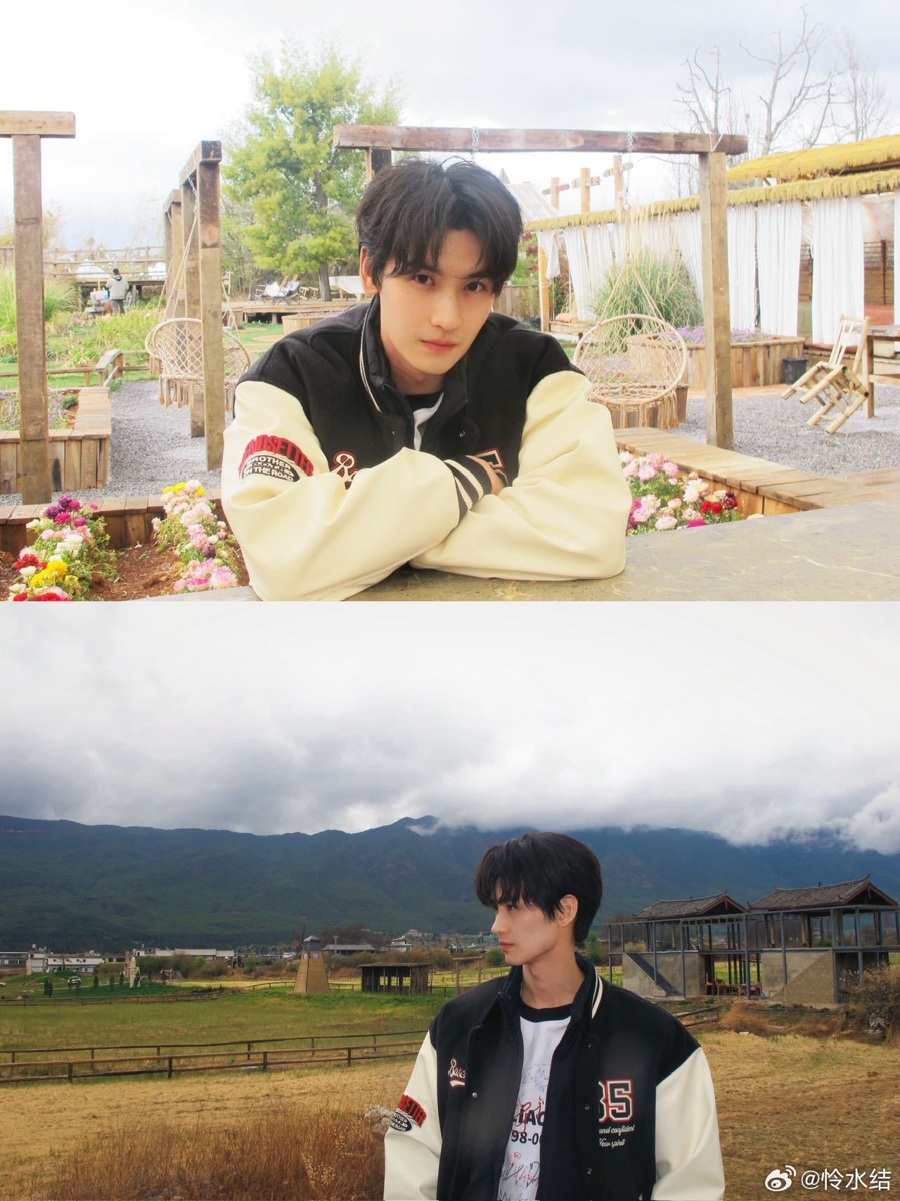 黄俊捷为角色剪短发 黄俊捷短发帅气上线，素颜状态也超抗打，直播山上风景分享轻松自