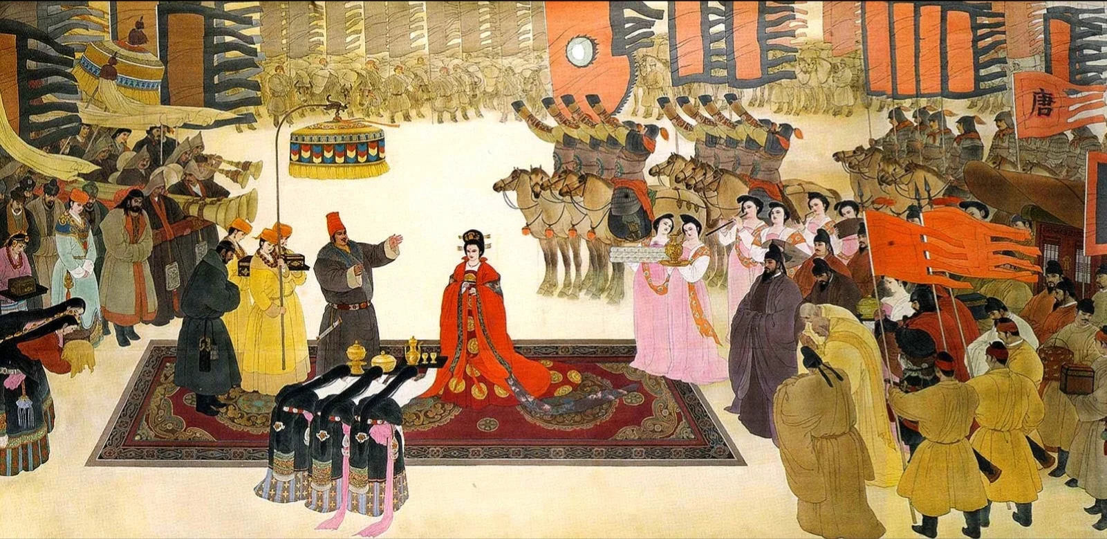 国画《文成公主和亲》，正史外又经历了啥？