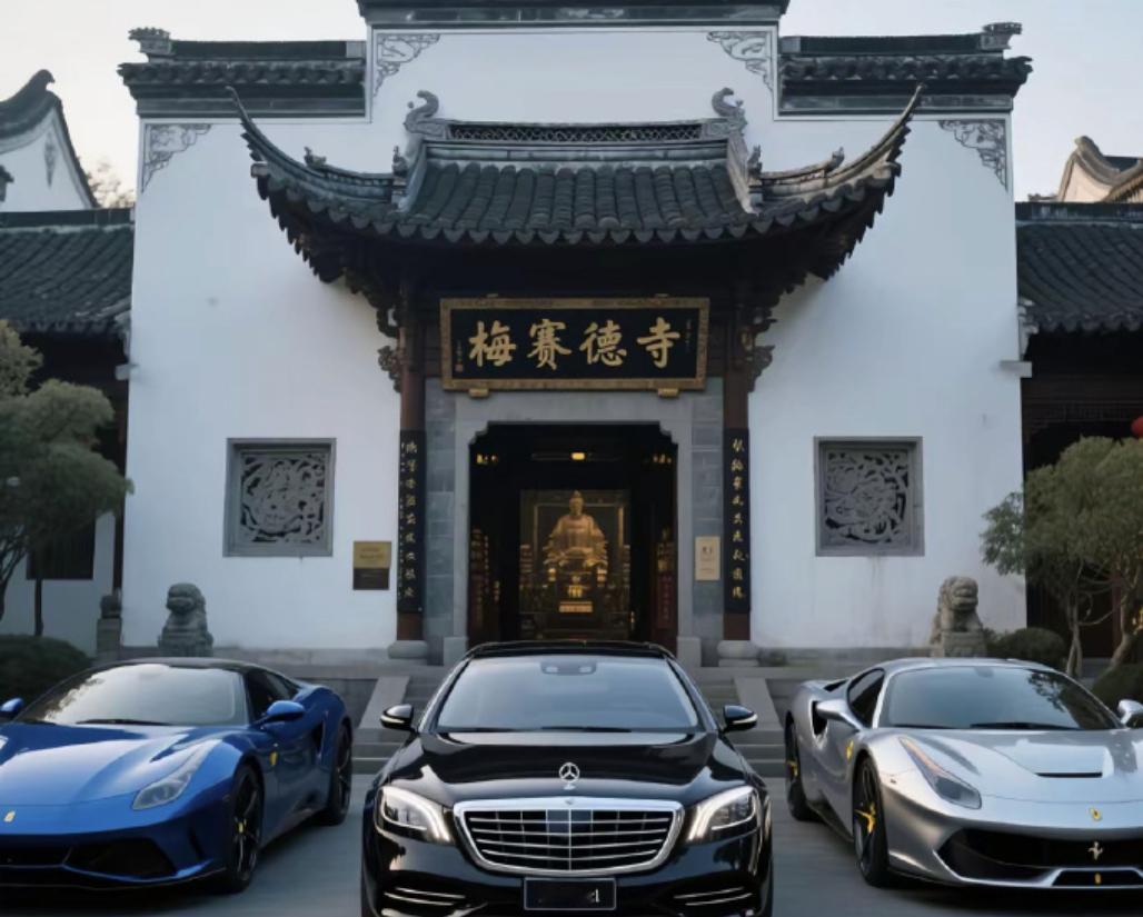 现在的网友还是挺有才的既有梅赛德寺又有劳斯莱寺和铁佛寺[不愧是你][不愧是你]不