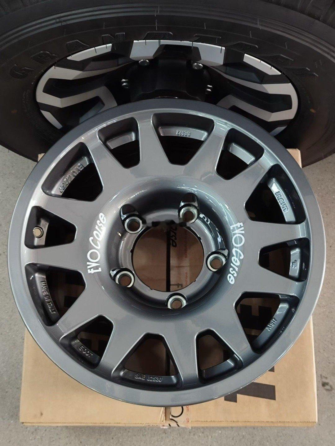 Lc71 76 越野轮毂🚨ItaLy EVOCORSE 百搭枪灰色16寸 