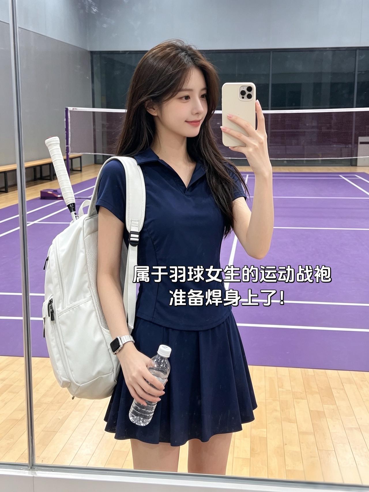 属于羽球女生的运动战袍
准备焊身上了！