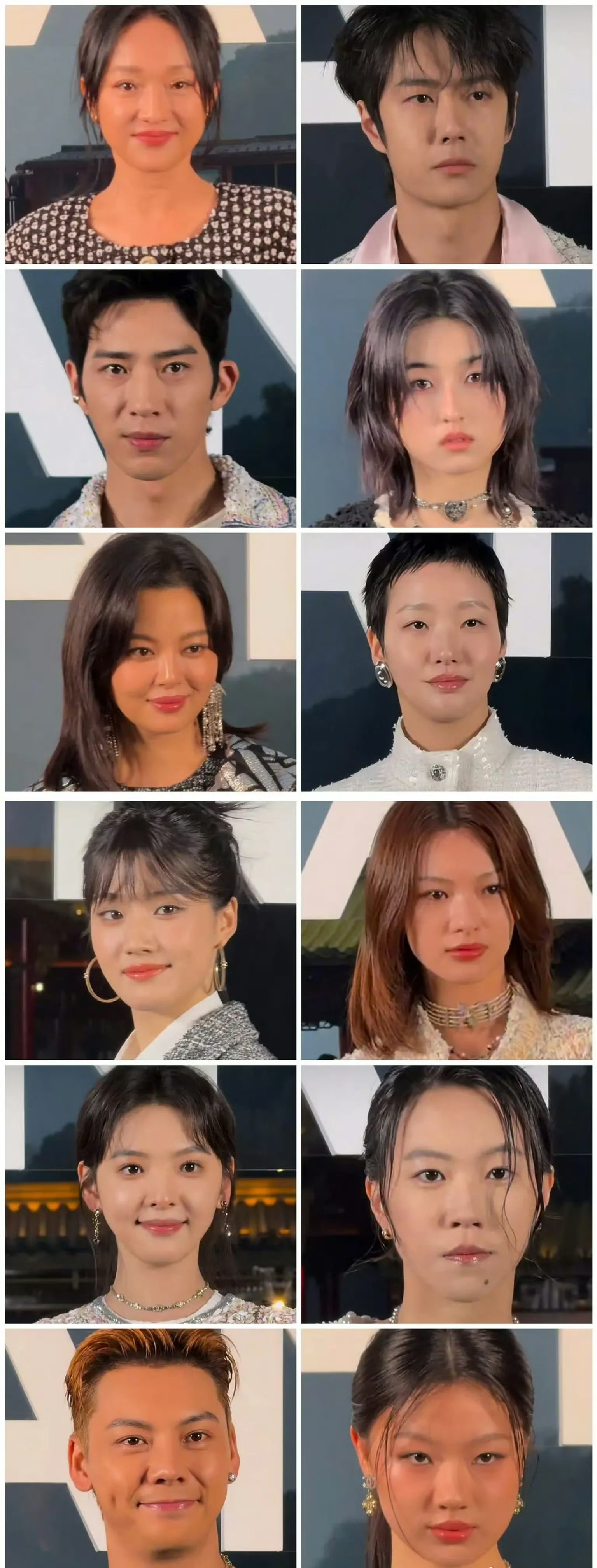 香奈儿大秀，这里面有位女明星太像范丞丞了。 