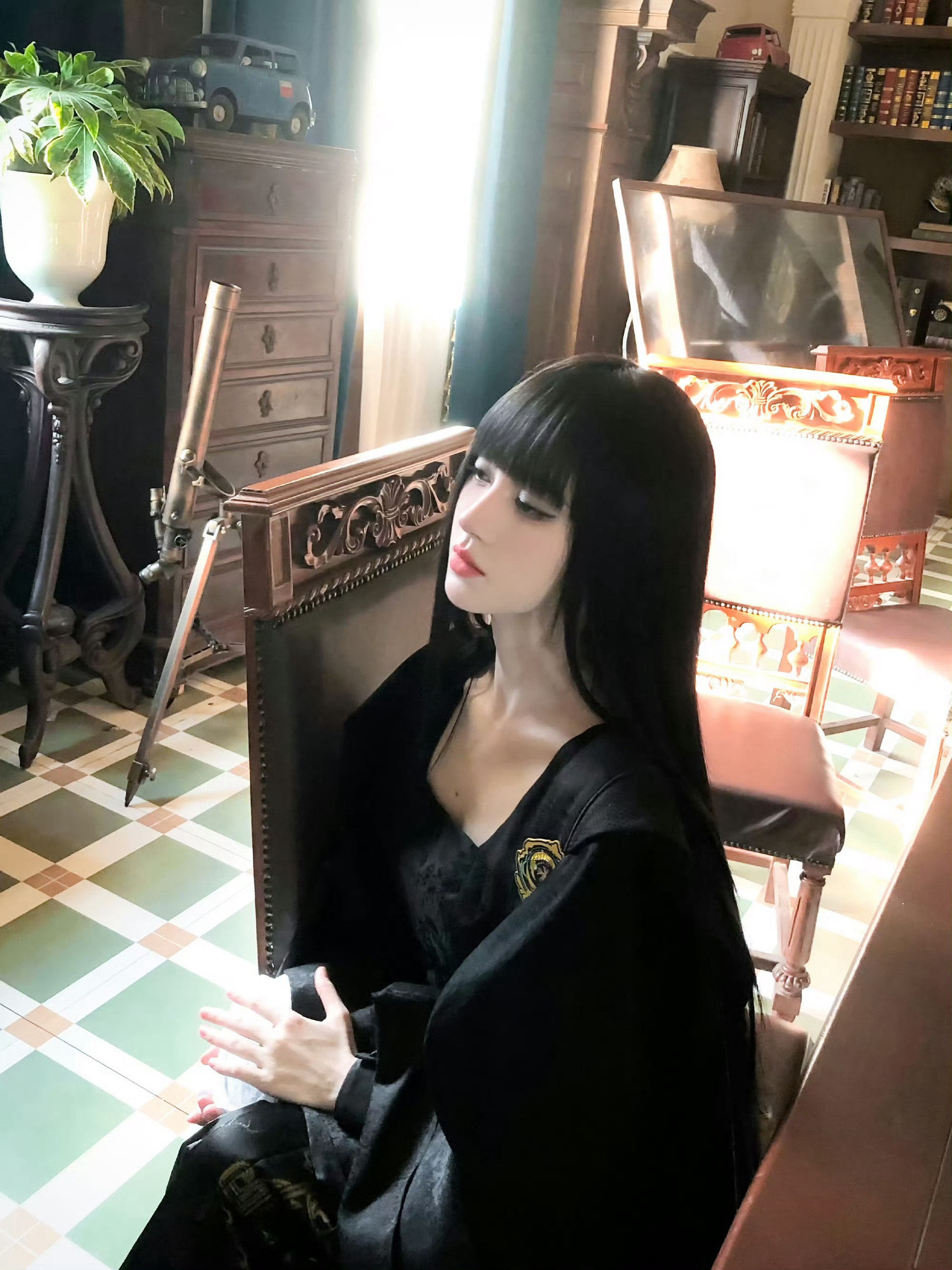 鞠婧祎花间令jjy鞠婧祎韩菱纱“我在等一个浪漫的春天，希望这个就是”