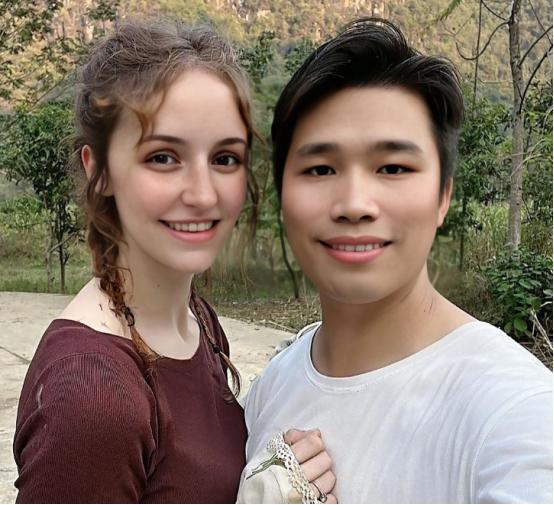 2018年，21岁意大利美女与27岁广西农村小伙结婚生子。令人意外的是，在结婚后