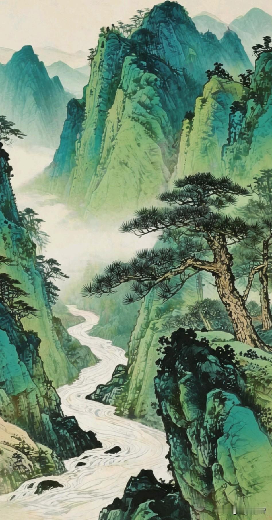 《烹雪煮字，静待春山》

庭前柏子落，檐角月痕斜。
万籁听心寂，一瓢饮岁华。
古