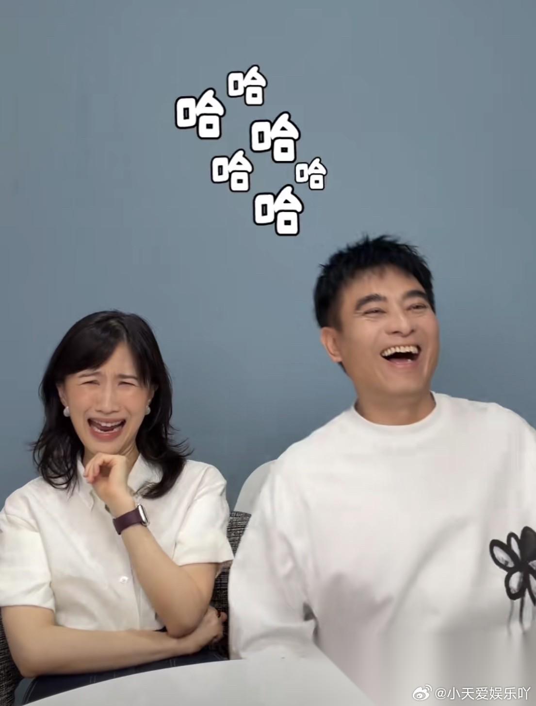 Papi酱说：我们在拍《繁花》的时候，马伊琍姐姐天天指着陈龙说： “哎呦，你是不