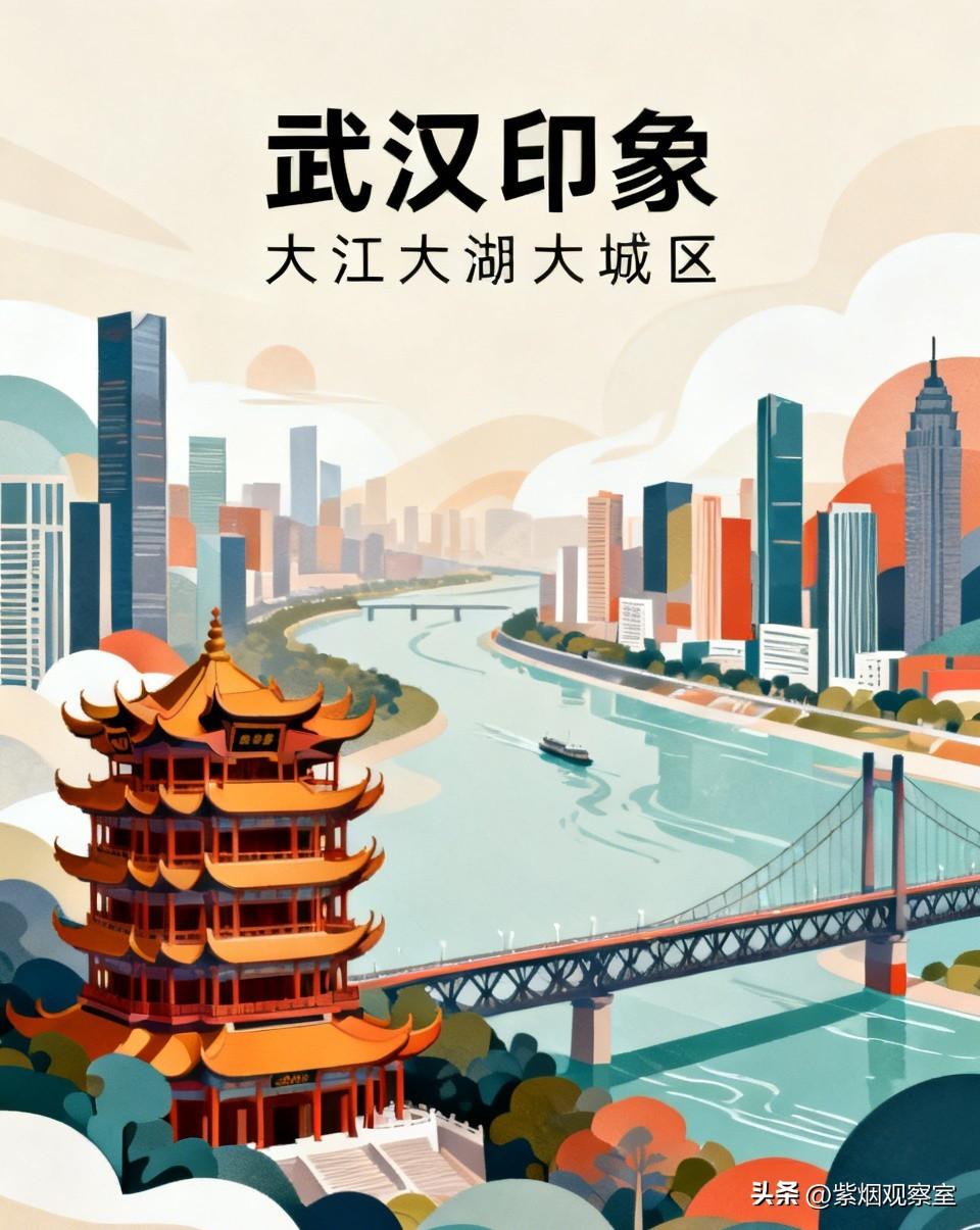 去过武汉才懂：大武汉确实大，但真不是真正的旅游城市！
 
去过武汉的人，第一感受
