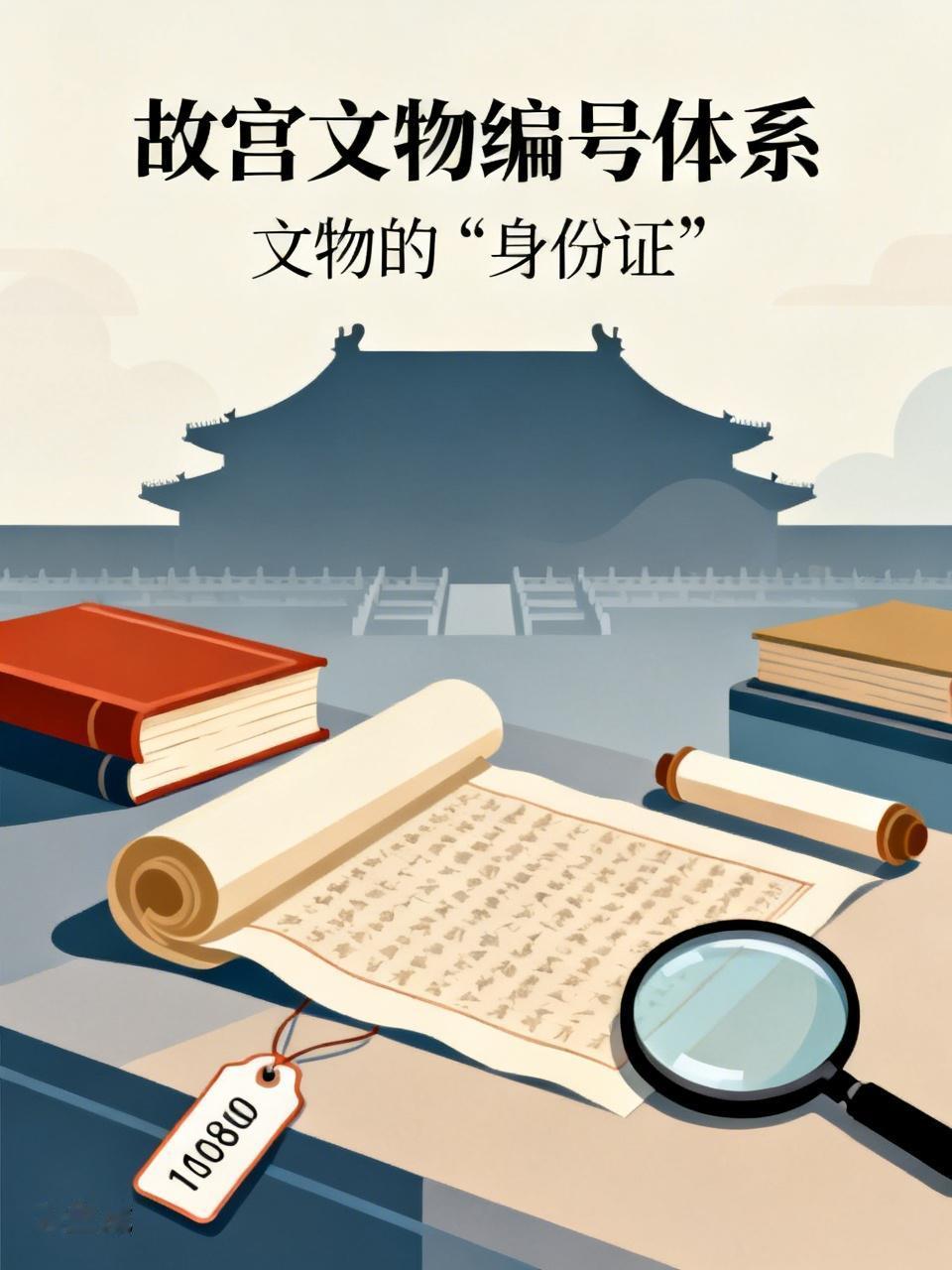 故宫文物编号体系挺有意思的。它就像文物的“身份证”，能帮我们快速定位和管理这些珍