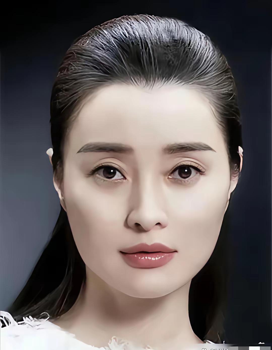 如果单论颜值来说，我觉得吴越真的一点不比蒋勤勤差呀。年轻时候的蒋勤勤颜值确实是让
