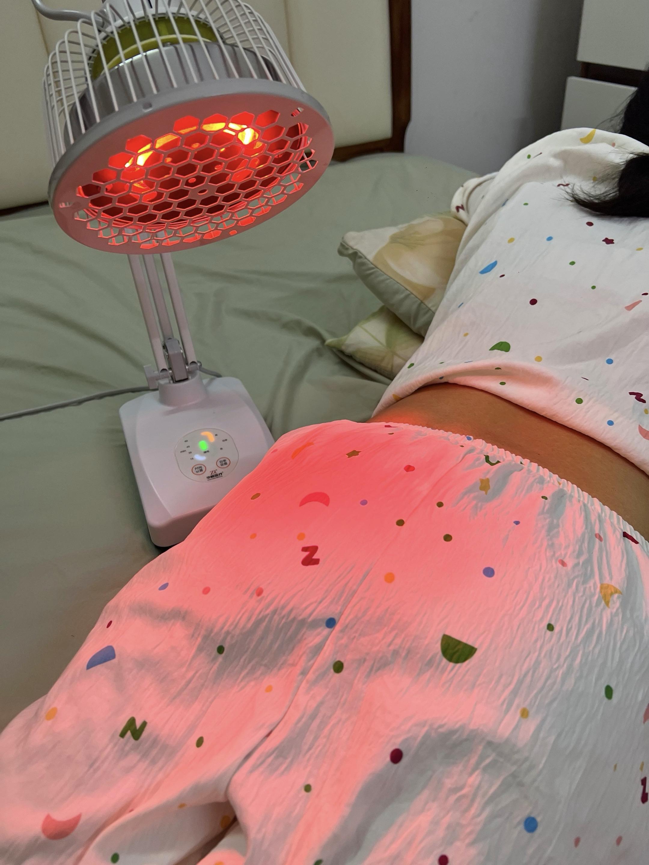 听我的!宫寒痛经的，有盆腔炎的，备孕的都去烤这个烤灯，坚持烤一段时间...