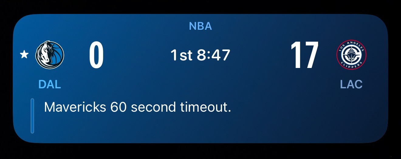 这个开局，还好是客场NBA常规赛