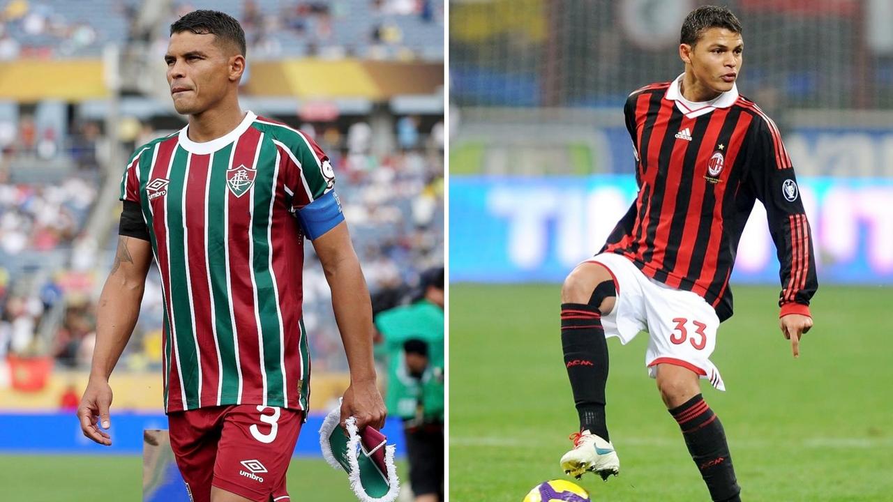 罗马诺报道，41岁的巴西中卫蒂亚戈·席尔瓦决定离开弗鲁米嫩塞，目标重返欧洲。
在