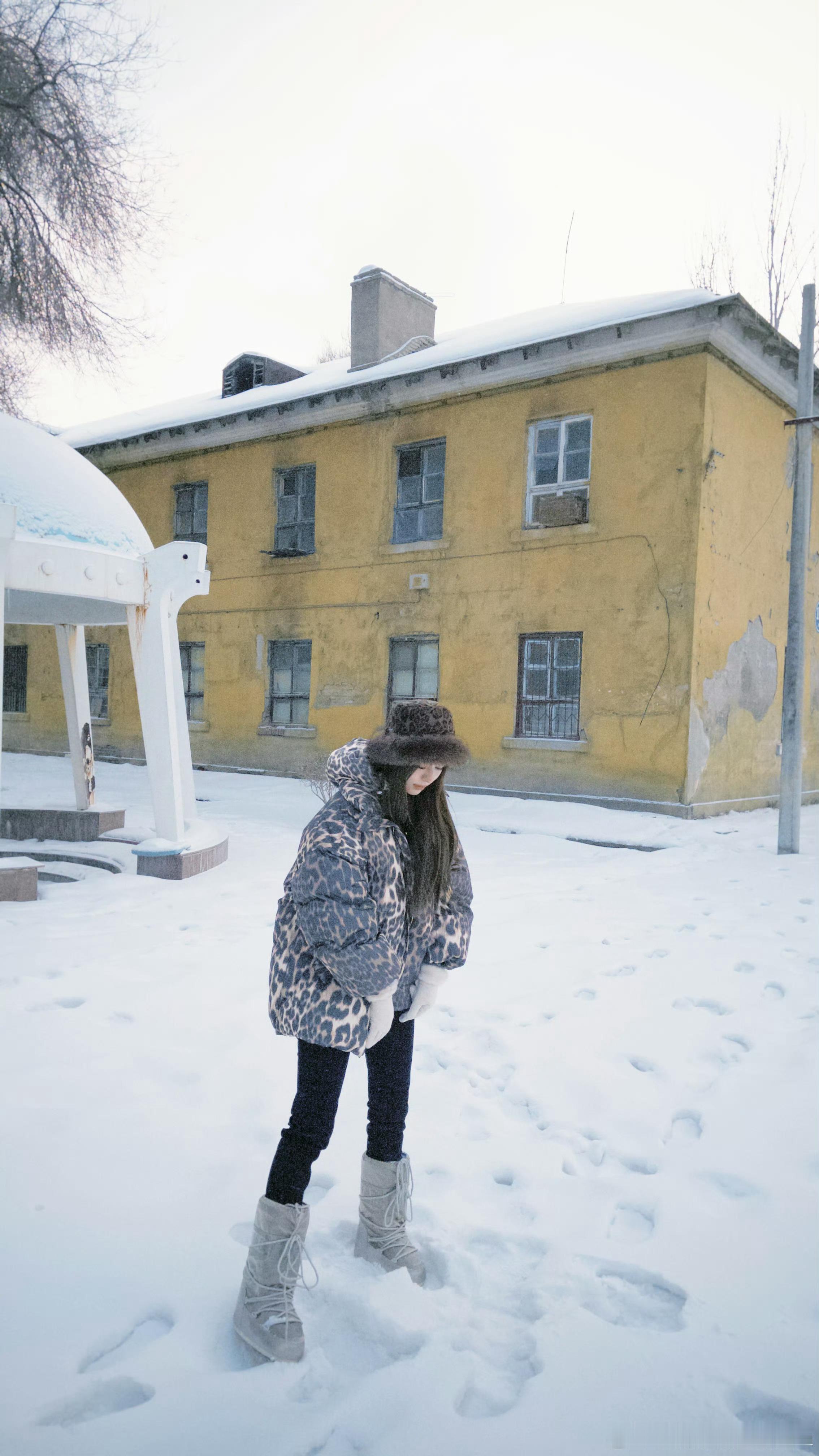 郎朗看到吉娜照片放心了 吉娜新疆录《怦然心动20岁冬季》的状态好真实！从前拒穿外