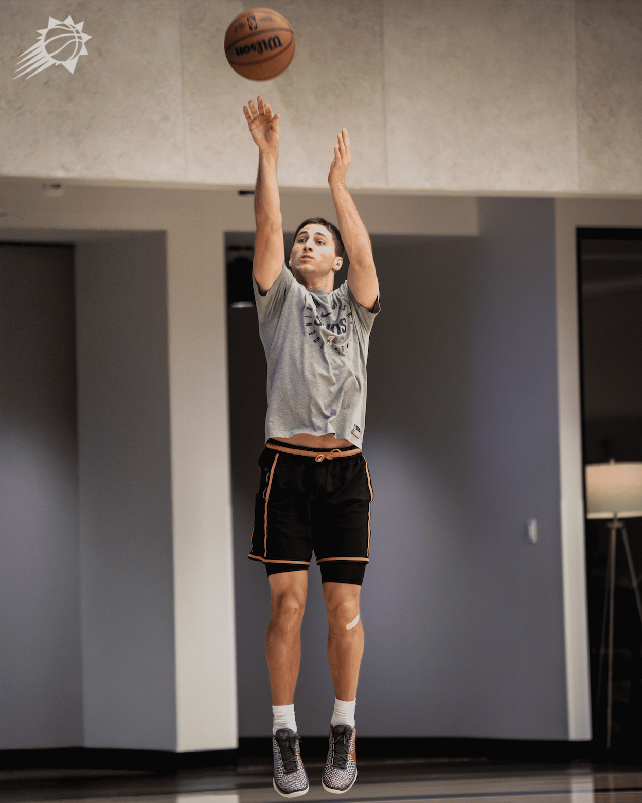 训练馆热身，准备迎战湖人 🔥菲尼克斯太阳 ｜旭日东升 ｜湖人vs太阳