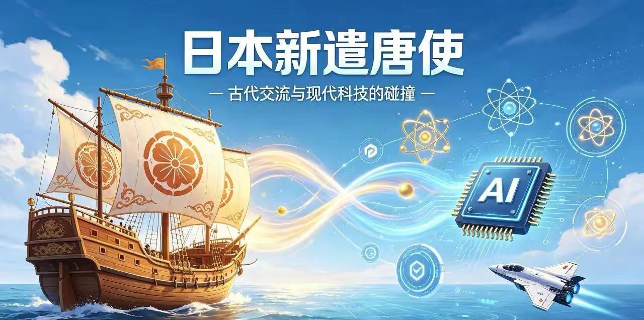 日本。日本要重启“新遣唐使”！日本将派出3万名青年赴海外深造。方向全部是AI、半