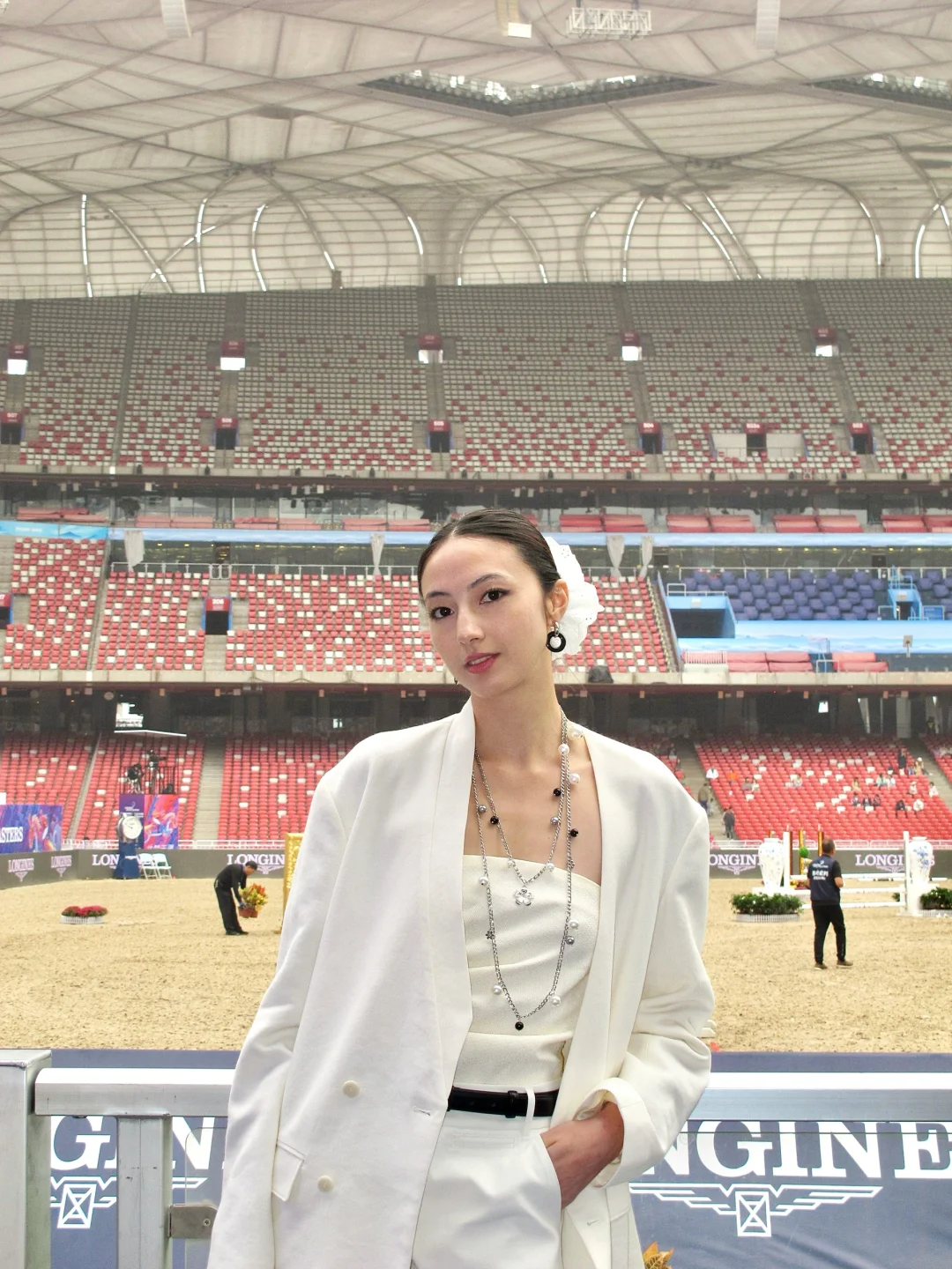 比骑马更开心的是：看马术大师赛！🐎