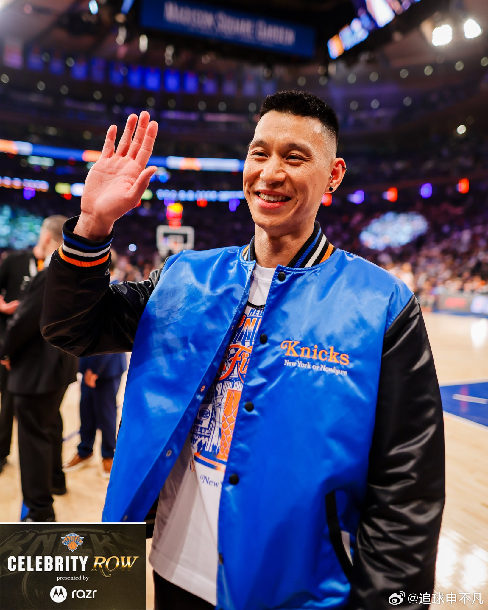 2026年6月9日NBA总决赛G3赛前，尼克斯主场播放“林疯狂”致敬短片，欢迎时