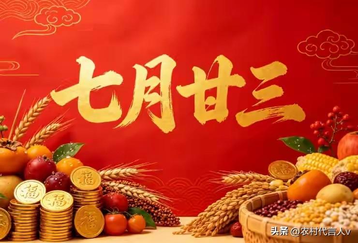 今日七月廿三，康公庙会日！牢记“吃三样、做二事、忌一事”！
 
今日农历七月廿三