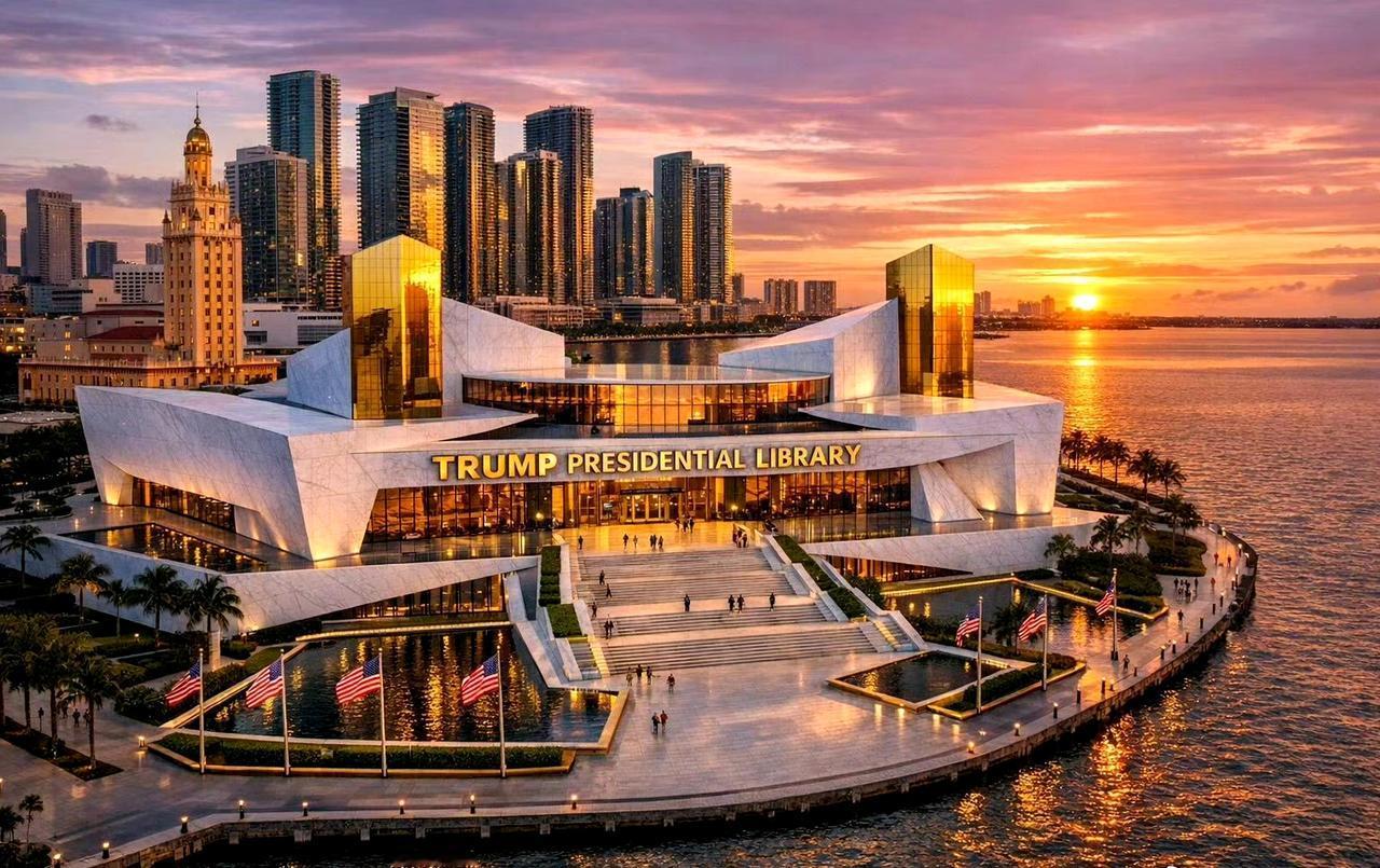 美媒称，美国迈阿密戴德学院将向特朗普捐赠一块面积达3英亩、估值达3亿美元的的黄金